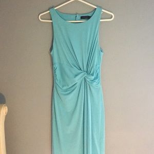 Blue cocktail dress